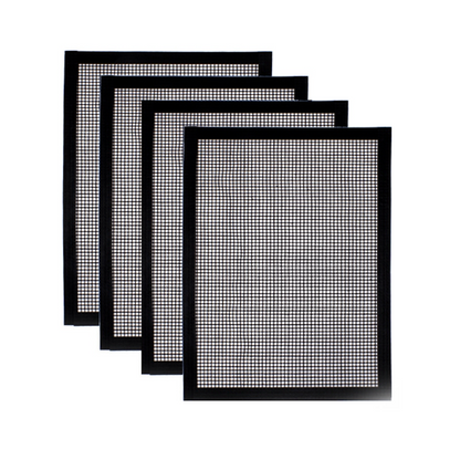 BBQ Non-Stick Reusable Grill Mesh 4 PCS set