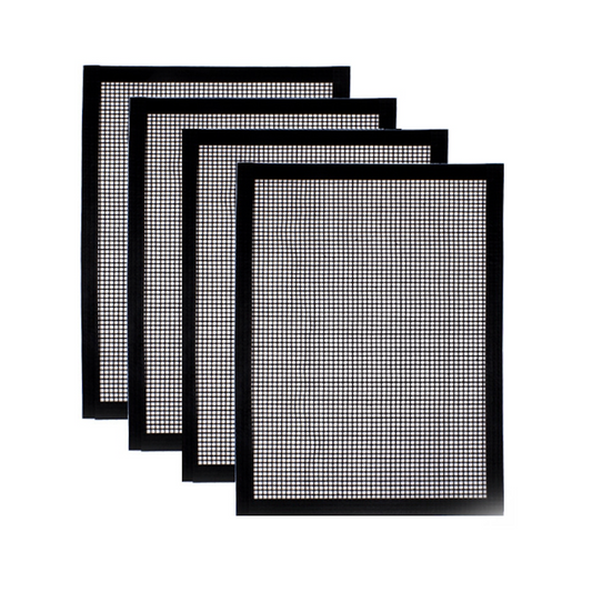 BBQ Non-Stick Reusable Grill Mesh 4 PCS set