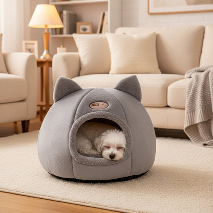 Cozy 2-In-1 Pet House Bed