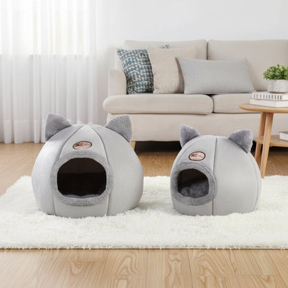 Cozy 2-In-1 Pet House Bed