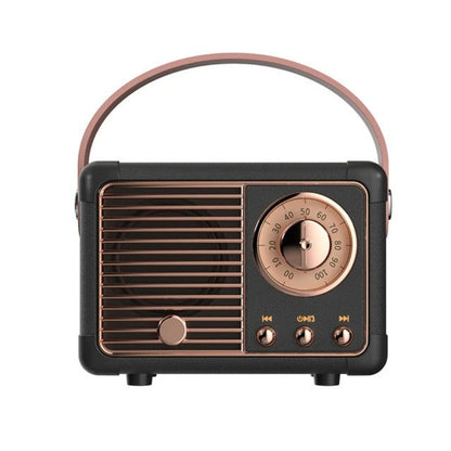 Bluetooth Compact Retro Speakers with Radio