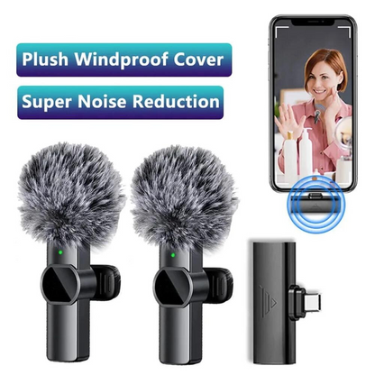 Noise Reduction Microphone for Mobile Phone 2 Mics Set