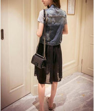 Load image into Gallery viewer, Womens Denim Vest
