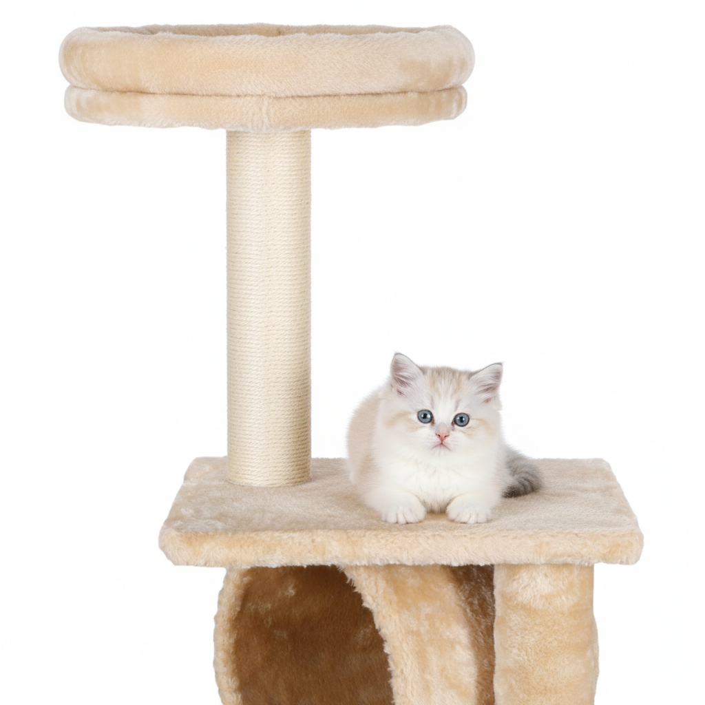Cat Tree House Tower Scratching Bed Post