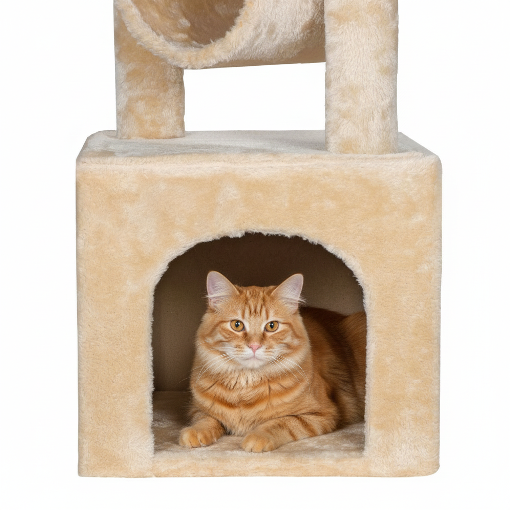 Cat Tree House Tower Scratching Bed Post