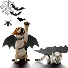 Load image into Gallery viewer, Halloween Pet Bat Wings Costume Cat and Dogs
