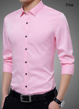 Load image into Gallery viewer, Mens Shirt with Embroidered Collar
