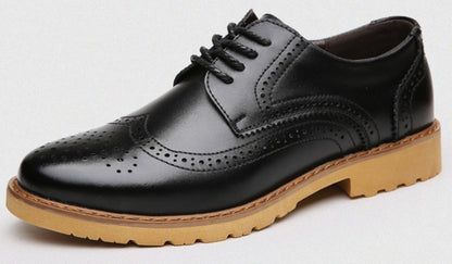 Mens Lace Up Business Casual Oxford Shoes – Onetify