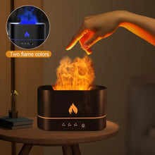 Load image into Gallery viewer, Essential Oil Diffuser With Flaming Effect And Timer
