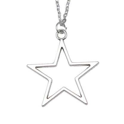 Open Star Pendant Necklace