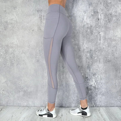 Womens Athletic Yoga Legging with Side Pockets