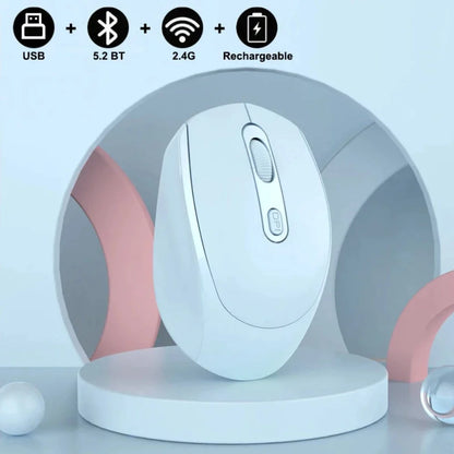 Vibrant 1600DPI Dual-Mode Wireless Mouse