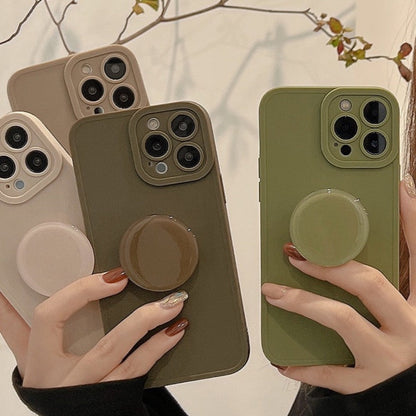 Earth Tone Phone Case With Adjustable Back Holder