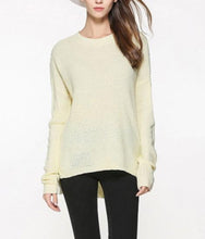 Load image into Gallery viewer, Womens Soft Round Neck Sweater
