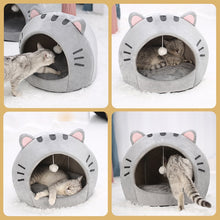 Load image into Gallery viewer, Adorable Cat Mouth Theme Pet House
