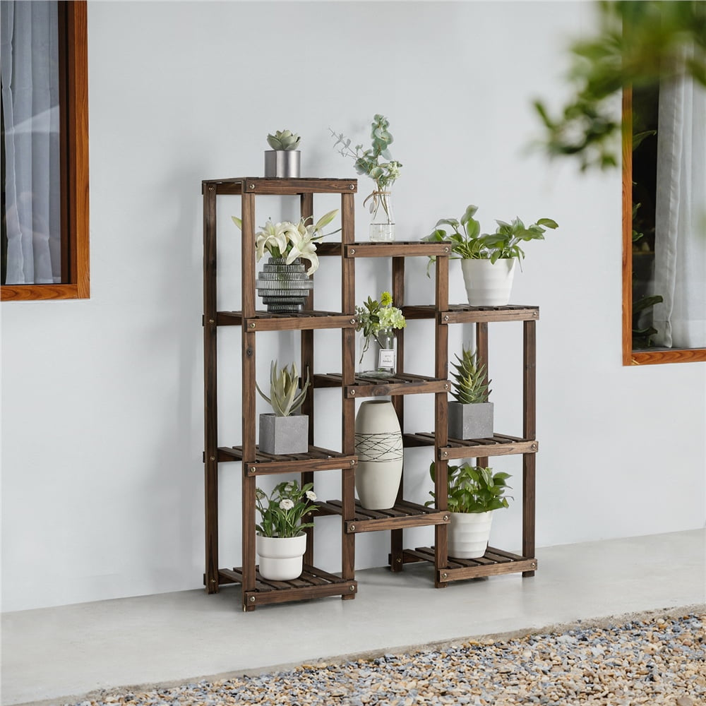7 Tier Wooden Plant Stand