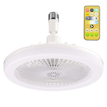 Load image into Gallery viewer, Modern LED Ceiling Fan with Light and Remote Control
