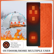 Load image into Gallery viewer, Portable USB Camping Outdoor Heated Sleeping Mat
