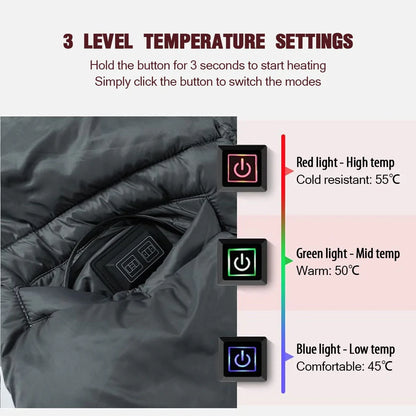 2-In-1 Heated Blanket Wearable Cover