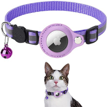 Load image into Gallery viewer, Reflective Airtag Case Collar for Cats and Dogs
