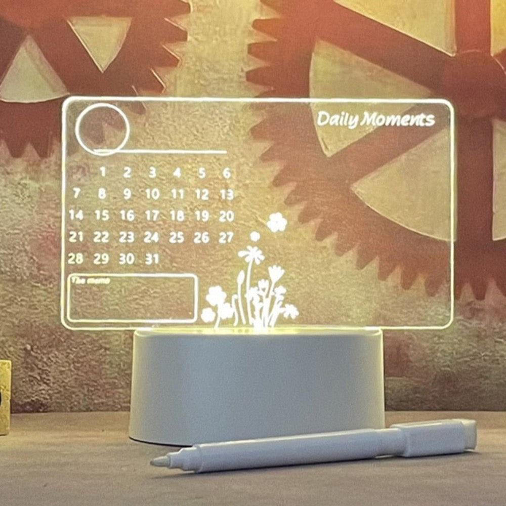 LED Night Light Calendar Board – Onetify