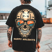 Load image into Gallery viewer, Mens Skull Beach Theme Variety T-Shirt
