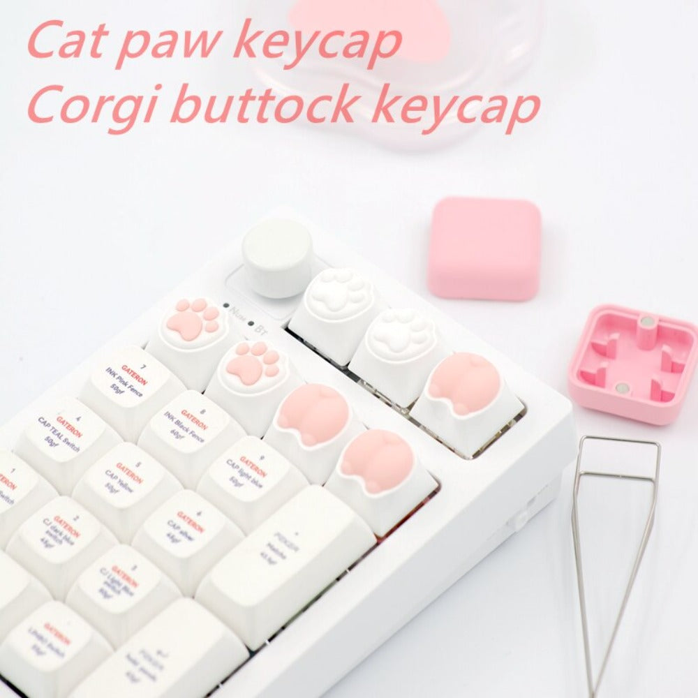 Paw Keycaps Cat Paw Keycaps 4 Piece Set – Onetify