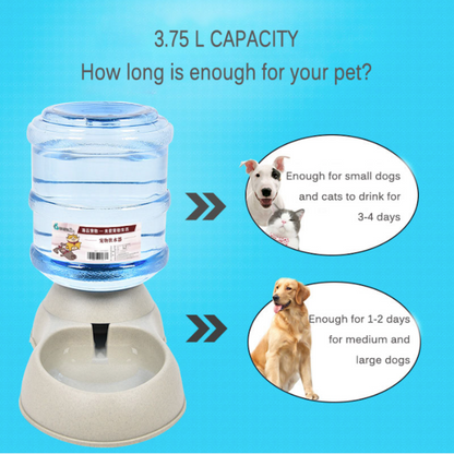 Automatic Pet Water Dispenser 3.75L