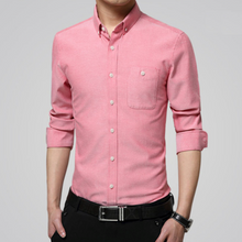 Load image into Gallery viewer, Mens Long Sleeve Oxford Shirt

