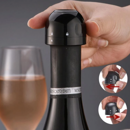 Wine & Champagne Vacuum Bottle Stopper