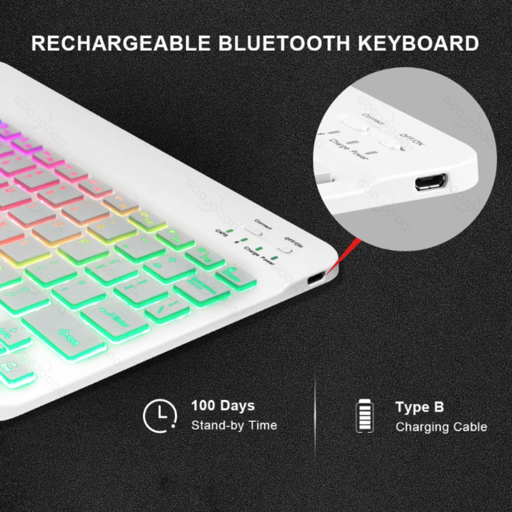 RGB Wireless Keyboard and Mouse