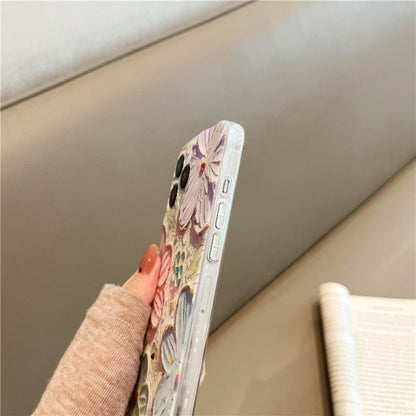 Floral Theme Phone Case for iPhone