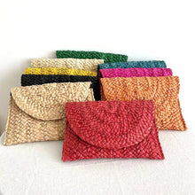 Load image into Gallery viewer, Mini Summer Straw Clutch Bag
