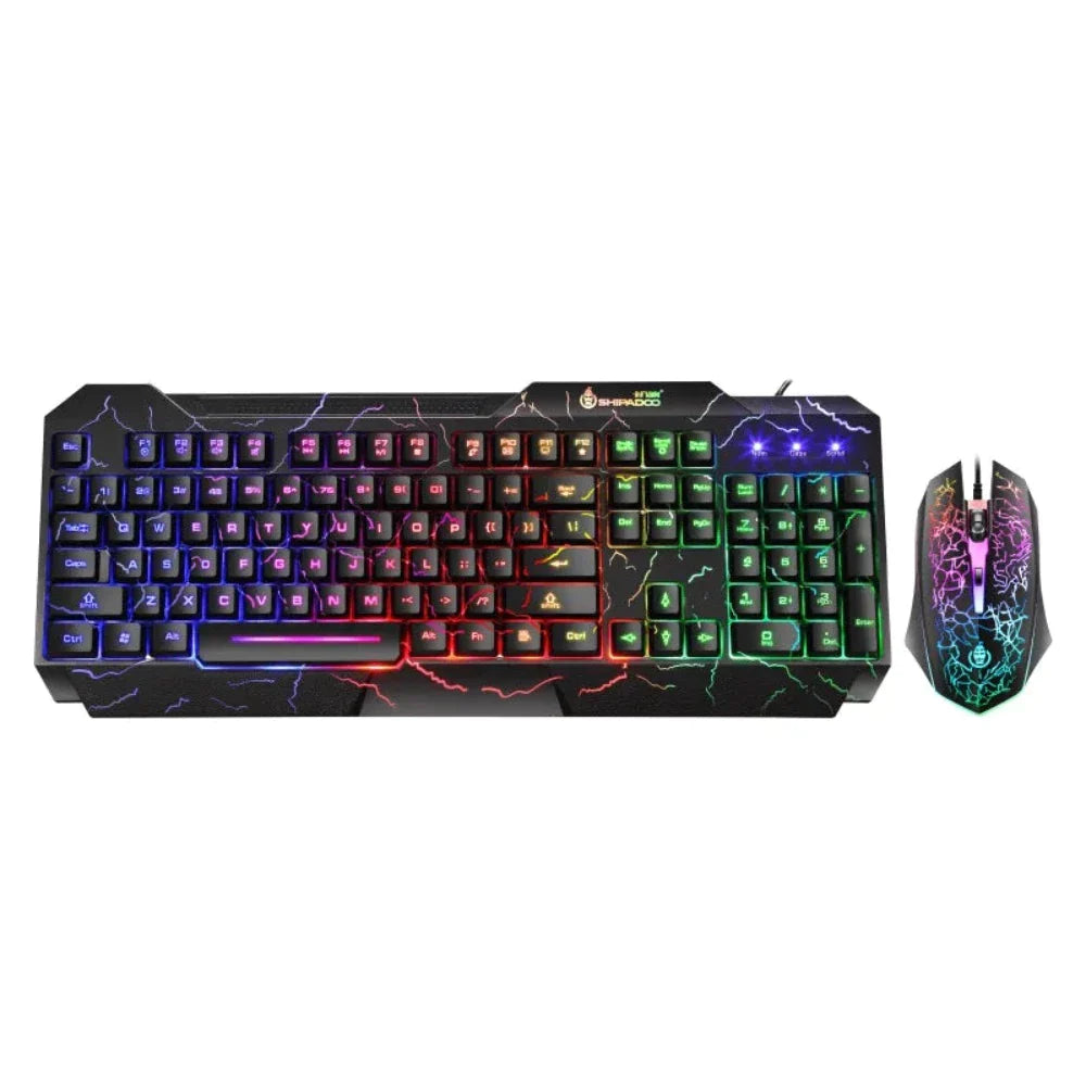 Dragon X RGB Gaming Keyboard and Mouse Set