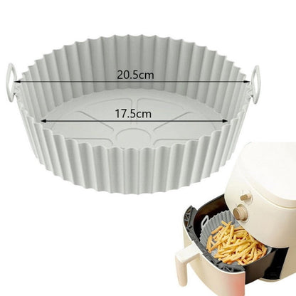 Round Shape Air Fryer Silicone Basket