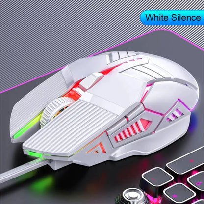 Dragon 3200 DPI Wired Silence Gaming Mouse
