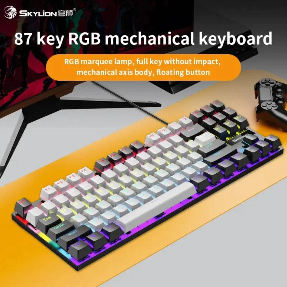 ChromaGlow USB Wired Gaming Keyboard