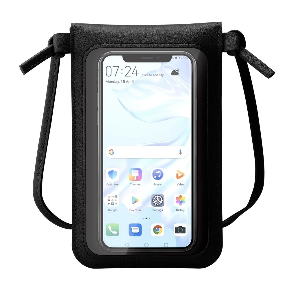 Hands Free Touch Screen Phone Case Cross Body Wallet