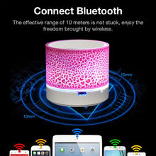 Load image into Gallery viewer, Portal LED Mini Bluetooth Speaker
