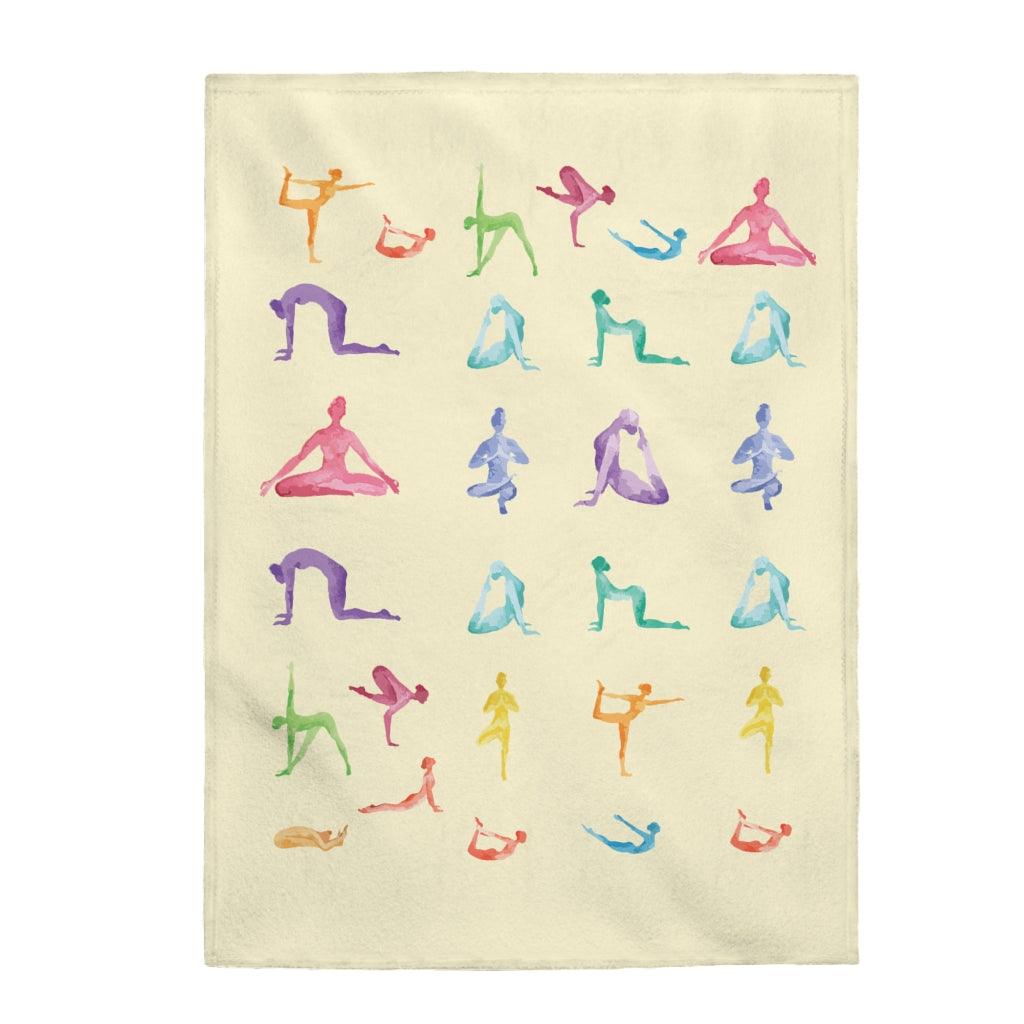 Yoga Sanctuary Velveteen Plush Blanket