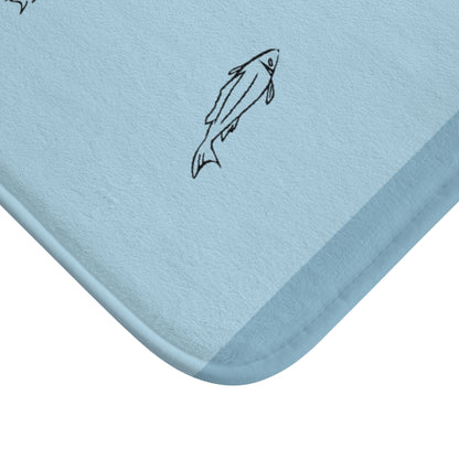 Fishes in the Ocean Bath Mat