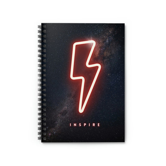 Inspire Flash Spiral Notebook
