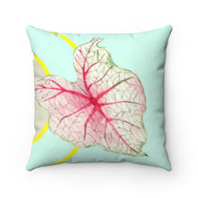 Load image into Gallery viewer, Green Leaf Square Pillow Home Decoration Accents - 4 Sizes
