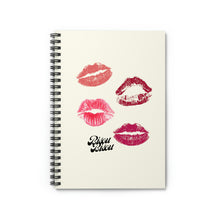 Load image into Gallery viewer, Bisou Bisou Kisses Spiral Notebook
