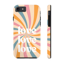 Load image into Gallery viewer, Retro Love Touch Case for iPhone with Wireless Charging
