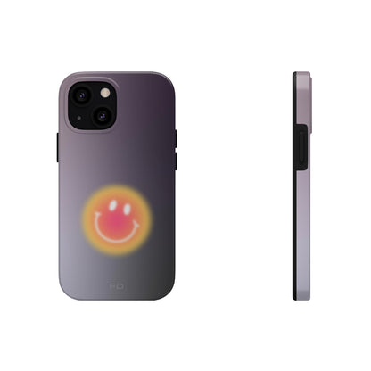 Smiley Face Touch Case for iPhone with Wireless Charging