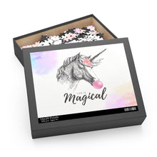 Load image into Gallery viewer, Unicorn Life is Magical Jigsaw Puzzle 500-Piece
