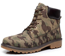Load image into Gallery viewer, Mens Army Style Waterproof Boots
