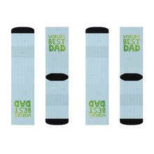 Load image into Gallery viewer, World&#39;s Best Dad Novelty Socks
