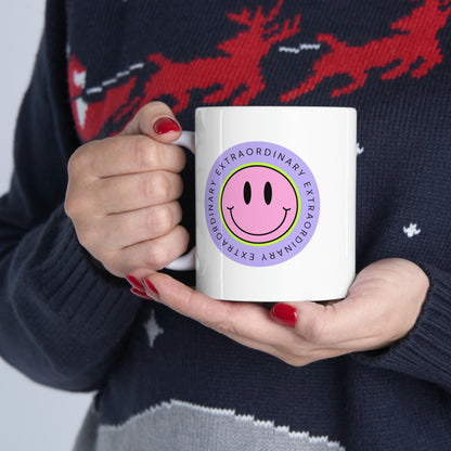 Extraordinary Happy Face Coffee Tea Mug